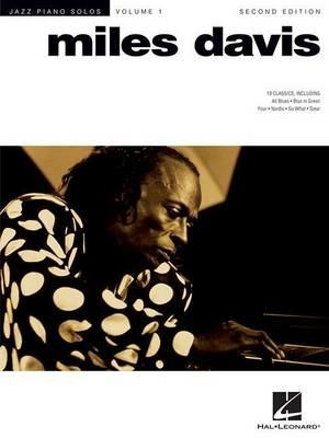 Miles Davis - 2nd Edition: Jazz Piano Solos Series Volume 1 - cover