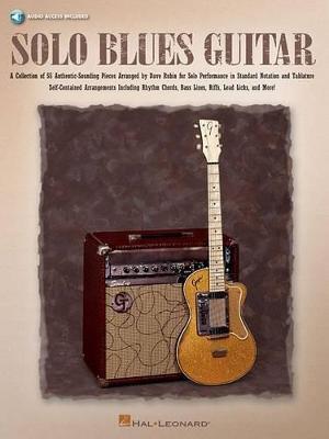 Solo Blues Guitar - Dave Rubin - cover