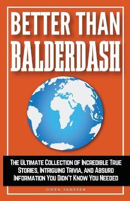 Better Than Balderdash - Owen Janssen - cover
