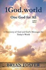 1God.world: One God for All (Large Print)