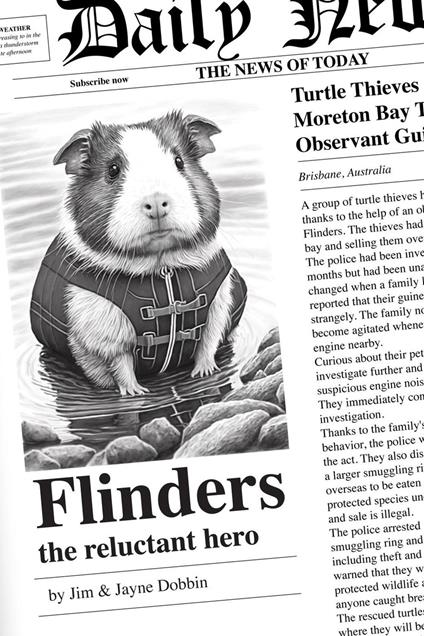 Flinders the Reluctant Hero - Jim & Jayne Dobbin - ebook