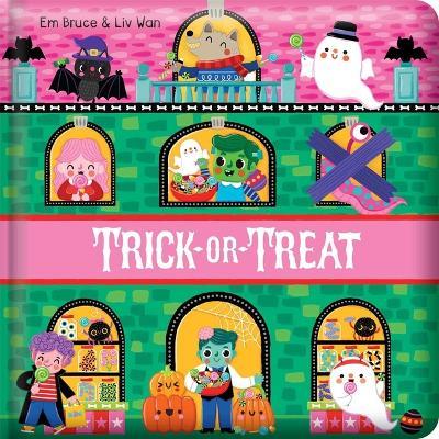 Trick or Treat: Padded Board Book: Picture Storybook - Em Bruce - cover