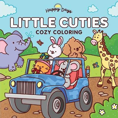 Little Cuties: Cozy Coloring: Sweet and Simple Coloring for Adults and Kids - cover