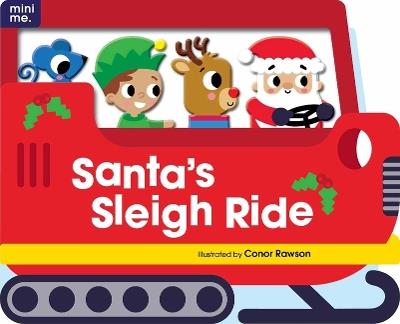 Santa's Sleigh Ride: Shaped Board Book - cover