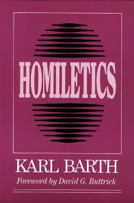 Homiletics - Karl Barth - cover