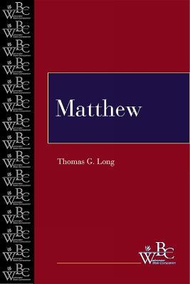 Matthew - Thomas G. Long - cover