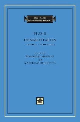 Commentaries - Pius II - cover