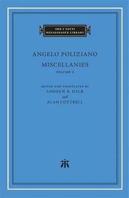 Miscellanies - Angelo Poliziano - cover