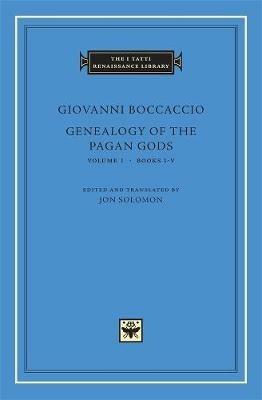 Genealogy of the Pagan Gods - Giovanni Boccaccio - cover