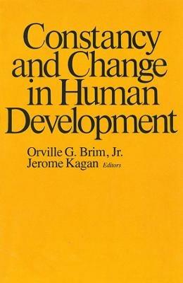 Constancy and Change in Human Development - cover