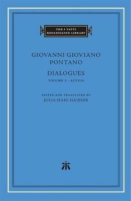 Dialogues - Giovanni Gioviano Pontano - cover