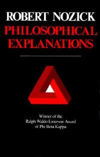 Philosophical Explanations - Robert Nozick - cover