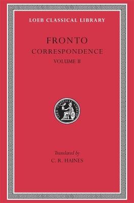Correspondence, Volume II - Fronto - cover