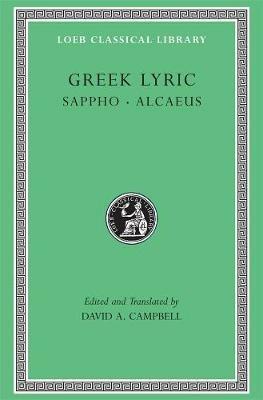 Greek Lyric - Sappho,Alcaeus - cover