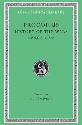 History of the Wars, Volume IV: Books 6.16–7.35 - Procopius - cover