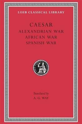 Alexandrian War. African War. Spanish War - Caesar - cover