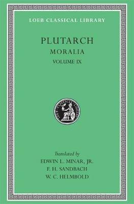 Moralia, IX: Table-talk, Books 7-9. Dialogue on Love - Plutarch - cover
