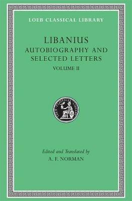 Autobiography and Selected Letters - Libanius - cover