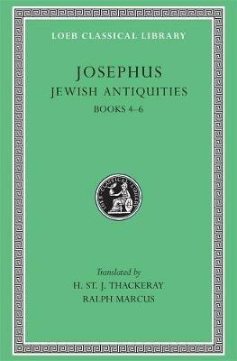 Jewish Antiquities, Volume II: Books 4–6 - Josephus - cover