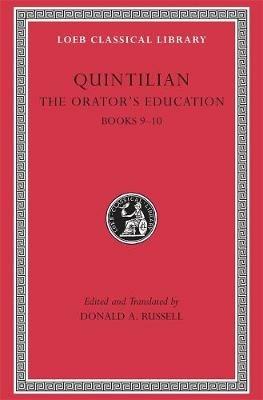 The Orator's Education - Quintilian - cover