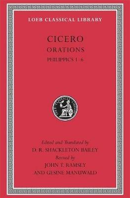 Philippics 1-6 - Cicero - cover