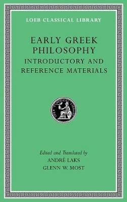 Early Greek Philosophy - cover