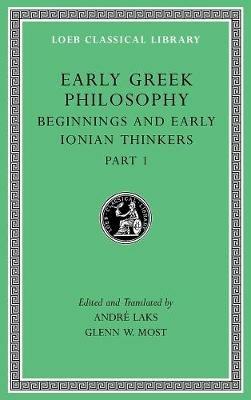 Early Greek Philosophy - cover