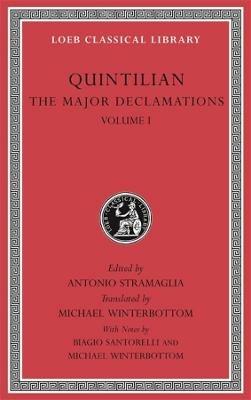 The Major Declamations, Volume I - Quintilian - cover