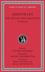 The Major Declamations, Volume III