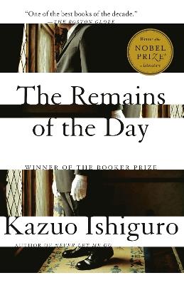The Remains of the Day - Kazuo Ishiguro - cover