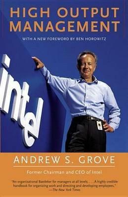 High Output Management - Andrew S. Grove - cover