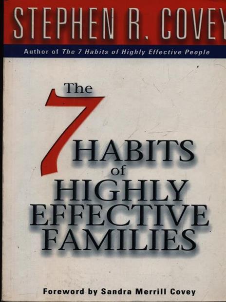 7 Habits Of Highly Effective Families - Stephen R. Covey - cover