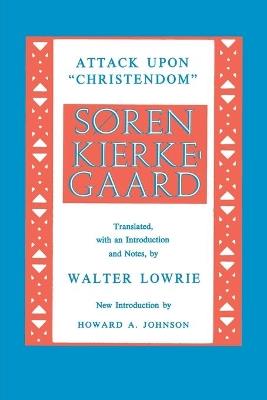 Attack upon Christendom - Soren Kierkegaard - cover