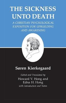Kierkegaard's Writings, XIX, Volume 19: Sickness Unto Death: A Christian Psychological Exposition for Upbuilding and Awakening - Soren Kierkegaard - cover