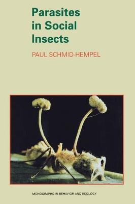 Parasites in Social Insects - Paul Schmid-Hempel - cover
