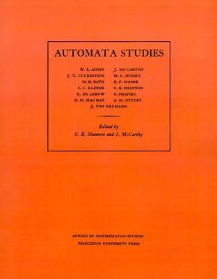 Automata Studies. (AM-34), Volume 34 - cover