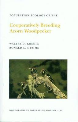 Population Ecology of the Cooperatively Breeding Acorn Woodpecker. (MPB-24), Volume 24 - Walter D. Koenig,Ronald L. Mumme - cover