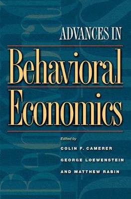 Advances in Behavioral Economics - cover