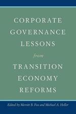 Corporate Governance Lessons from Transition Economy Reforms