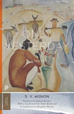 Only Yesterday: A Novel - S. Y. Agnon - cover