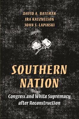 Southern Nation: Congress and White Supremacy after Reconstruction - David Bateman,Ira Katznelson,John S. Lapinski - cover