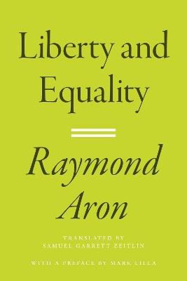 Liberty and Equality - Raymond Aron - cover