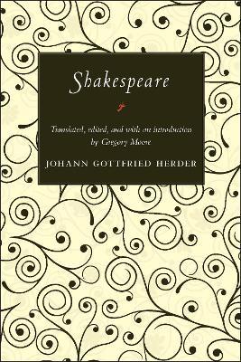 Shakespeare - Johann Gottfried Herder - cover