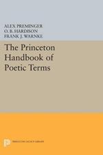The Princeton Handbook of Poetic Terms