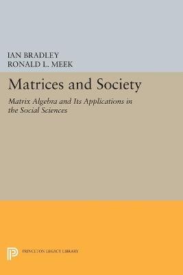 Matrices and Society: Matrix Algebra and Its Applications in the Social Sciences - Ian Bradley,Ronald L. Meek - cover