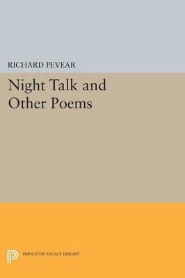 Night Talk and Other Poems - Richard Pevear - cover