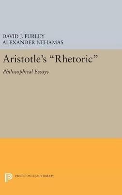 Aristotle's Rhetoric: Philosophical Essays - cover