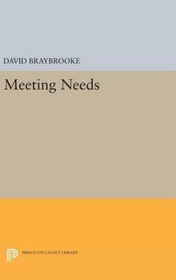 Meeting Needs - David Braybrooke - cover