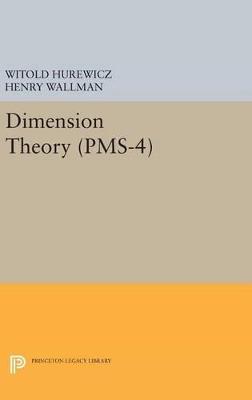 Dimension Theory - Witold Hurewicz,Henry Wallman - cover