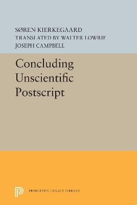 Concluding Unscientific Postscript - Søren Kierkegaard - cover